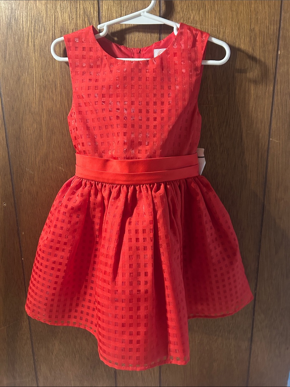 3/$25 wonder nation | Red Sleeveless Holiday Dress